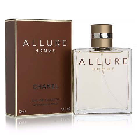 chanel profumo uomo allure cnfezione|allure homme da uomo.